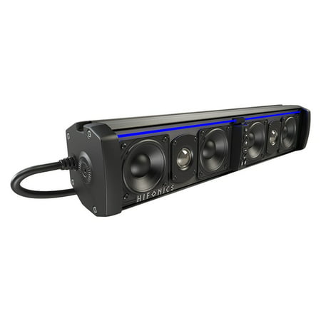 Hifonics Powered Bluetooth 6-Speaker ATV UTV Sound Bar w/ Integrated Amp |