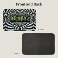 thumbnail image 4 of Felpudo personalizado de la película de terror beetlejugos, alfombra antideslizante estilo Tim Burton, baño, cocina, jardín, alfombrilla de bienvenida, 4 of 5