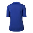thumbnail image 3 of Women's Cutter & Buck Blue Los Angeles Rams Virtue Eco Pique Recycled DryTec Polo, 3 of 3