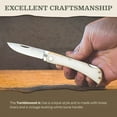 thumbnail image 5 of Roper Folding Lockback Tumbleweed White Bone Pocket Knife, 3.5", 5 of 6