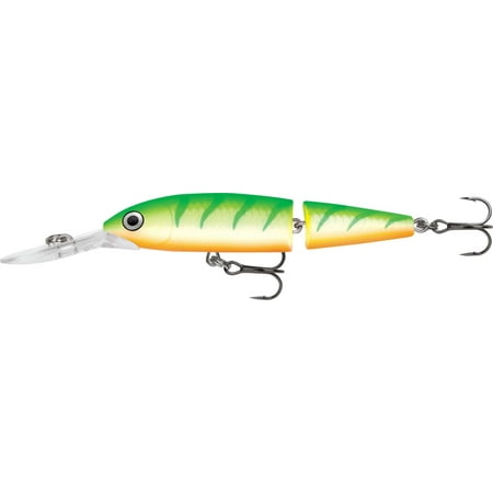 UPC: 0022677255811 | Rapala Jointed Deep Husky Jerk Green Tiger UV