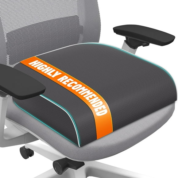 Cojín de asiento SweetSlubr de espuma viscoelástica para aliviar el dolor del coxis