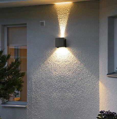 LED Wall Light Wall Lamp Wall Lighting Spotlight Indoor/Outdoor 12W Warm White 