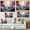 thumbnail image 4 of Designart "Submerged Beauty Landscape" Coastal Coral Under Water Floater Framed Canvas Art Print, 4 of 5