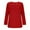 Red, variant on XuJwPNcy Women's Plus Size Tops Long Sleeve V Neck Tee Shirt Basic Womens Loose Fit T Shirt Dressy Casual Blouse（Red,X-Large)