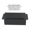 thumbnail image 4 of Up Desktop Pop Up Socket 2 X 3 Clavijas 2 X Puertos USB Toma Emergente De Mesa Multifuncional Para La Oficina Del Hotel En Casa, 4 of 7