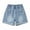 Blue, variant on Shachafan Girls Casual Pants With Stretchy Waistband Comfortable Kids Trousers For Play And School Daily Wear Girl Star Leggings