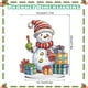 thumbnail image 2 of Adornos de diamantes con Puntos Muñeco de Nieve Decorativo JShteea Serie Navideña, 2 of 9