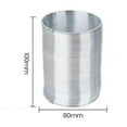 thumbnail image 3 of 80x100mm Giant Magic Rainbow Metal Slinkys Spring Big Classic Walking Jumbo Steel Toy Spring, 3 of 5