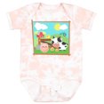 thumbnail image 3 of Inktastic Farm Animals with Cow, Chick and Pig Boys or Girls Baby Bodysuit, 3 of 5