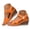 Orange, variant on Pandaie Womens Wedge Sandals Platform Summer Beach Walking Shoes Arch Support Work Casual Slip on Sandal with Adjustable Hook and Loops Beige 6.5