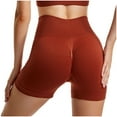 thumbnail image 4 of ABATAB Biker Shorts for Women Butt Lifting High Waisted Shorts Soft Volleyball Workout Yoga Shorts, 4 of 5