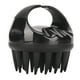 thumbnail image 5 of Masajeador de silicona para el cuero cabelludo, cepillo ergonómico negro para eliminar la caspa y el crecimiento del cabello., 5 of 14