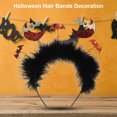 thumbnail image 2 of Diadema de murciélago con purpurina para Halloween, recuerdo de Festival, aro para el pelo multifuncional Hugtrwg Para estrenar, 2 of 6