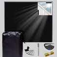 thumbnail image 3 of Persianas opacas universales Bearachild negras para dormitorio 1.45*3.5 m, 3 of 6