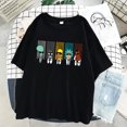thumbnail image 1 of Verano 2021 Rick and Morty impreso camiseta de dibujos animados personaje de manga corta simple y casual camiseta popular para hombres y mujerespangjing, 1 of 4