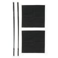 thumbnail image 1 of EeaseMX 4 piezas de paño de limpieza para flauta, varillas de limpieza, suministros de limpieza para flautín (negro), 1 of 7