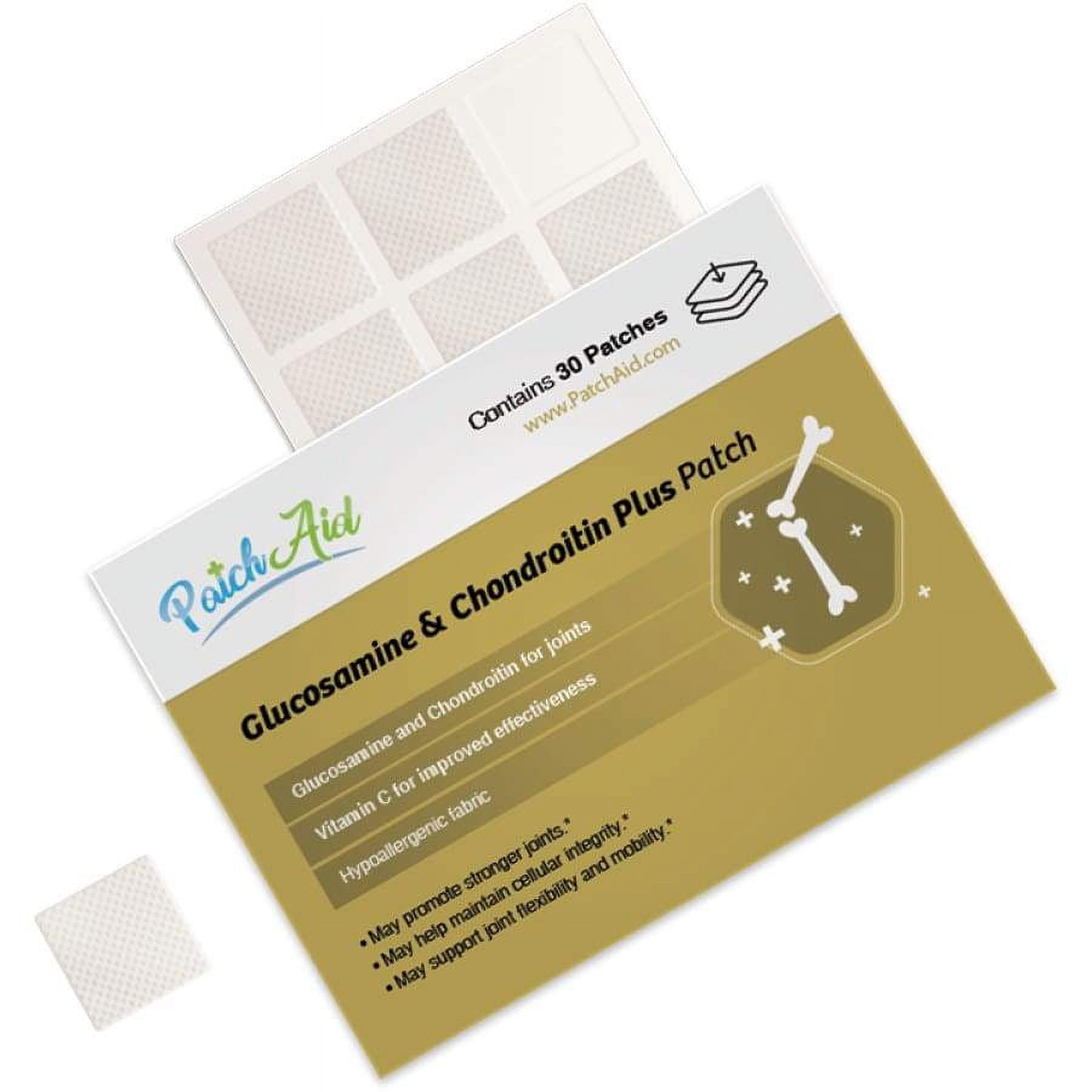 Glucosamine and Chondroitin Topical Plus Patch by PatchAid