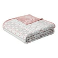 thumbnail image 3 of Kai Tribal Clay/Tan/White 3-Piece All-Season Soft Woven Matelasse Jacquard Reversible Cotton Blend Quilt Set - King, 3 of 5