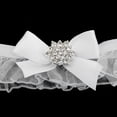 thumbnail image 4 of Joyería Zulema liga Nupcial Romántico Decoración Para boda hoja Cristal blanco 43-53cm, 4 of 7
