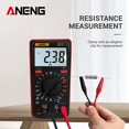 thumbnail image 3 of ANENG Auto Range True RMS Multímetro AC DC Voltaje Ohm Capacitancia NCV Tester Ndcxsfigh Para estrenar, 3 of 8