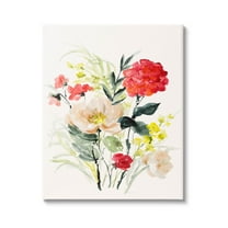 Stupell Industries Bold Mixed Flower Arrangement Graphic Art Gallery Wrapped Canvas Print Wall Art, Design by Lanie Loreth
