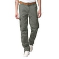 thumbnail image 4 of Cargo Pants for Men 2025 Casual Outdoor Straight Leg Sports Work Pants with Multiple Pockets Mens Trousers, 4 of 7