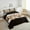 Black Brown White, variant on Erosebridal Western Cowboy Comforter Sets,Botanical Cactus Comforters & Duvets,Horseshoe Texas Stars Bedding Comforter Set,Ultra Soft Vintage Room Decor,Reversible,2pcs