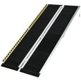 thumbnail image 1 of Giantex Portable Wheelchair Ramp 6FT, Non-Slip Aluminum Threshold Ramp w/Carrying Handle for Curbs, 1 of 6