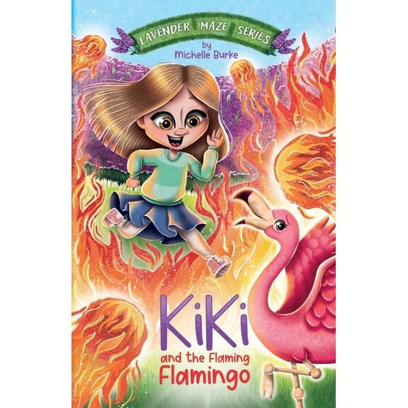 The Lavender Maze Kiki and the Flaming Flamingo, Book 2, (Paperback)