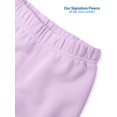 thumbnail image 4 of Garanimals Baby & Toddler Girls Fleece Sweatpants, Wide Leg, Sizes 0-6T, 4 of 7