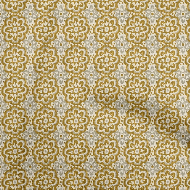 oneOone Rayon Olive Green Fabric Asian Block Sewing Craft Projects Fabric Prints By Yard 56 Inch Wide