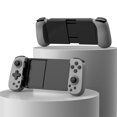thumbnail image 1 of Controlador De Juegos Joystick Para Android/iOS/Wins Conexión De 3 Modos Para PS4 Switch Gris Claro PC Gris Likrtyny Para estrenar, 1 of 9