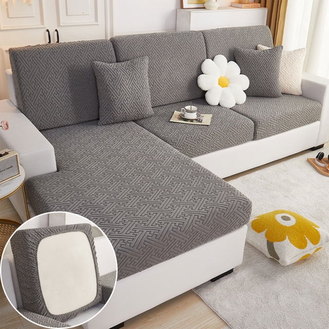 Elastic Sofa Cover Cushion Cover Sofa Cover All Inclusive All Season Universal Cover Sofa Couch Cover Hold in Place Covers Couch 3 Piece Sofa Cover Couch Seat Cover for Dogs Couch Cover Pieces