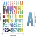 thumbnail image 4 of HAOAN 24Sheets 400pcs Large Letter & Number Stickers 2.5 Inch Self Adhesive Letters Stickers Big Font Stickers, 4 of 5