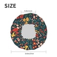thumbnail image 4 of KLL Mushrooms And Flowers Pattern Shower Cap & Bath Cap for Women,Reversible Oversized Waterproof Shower Caps for all Hair Lengths,Elastic Reusable Bathing Hair Cap, 4 of 6