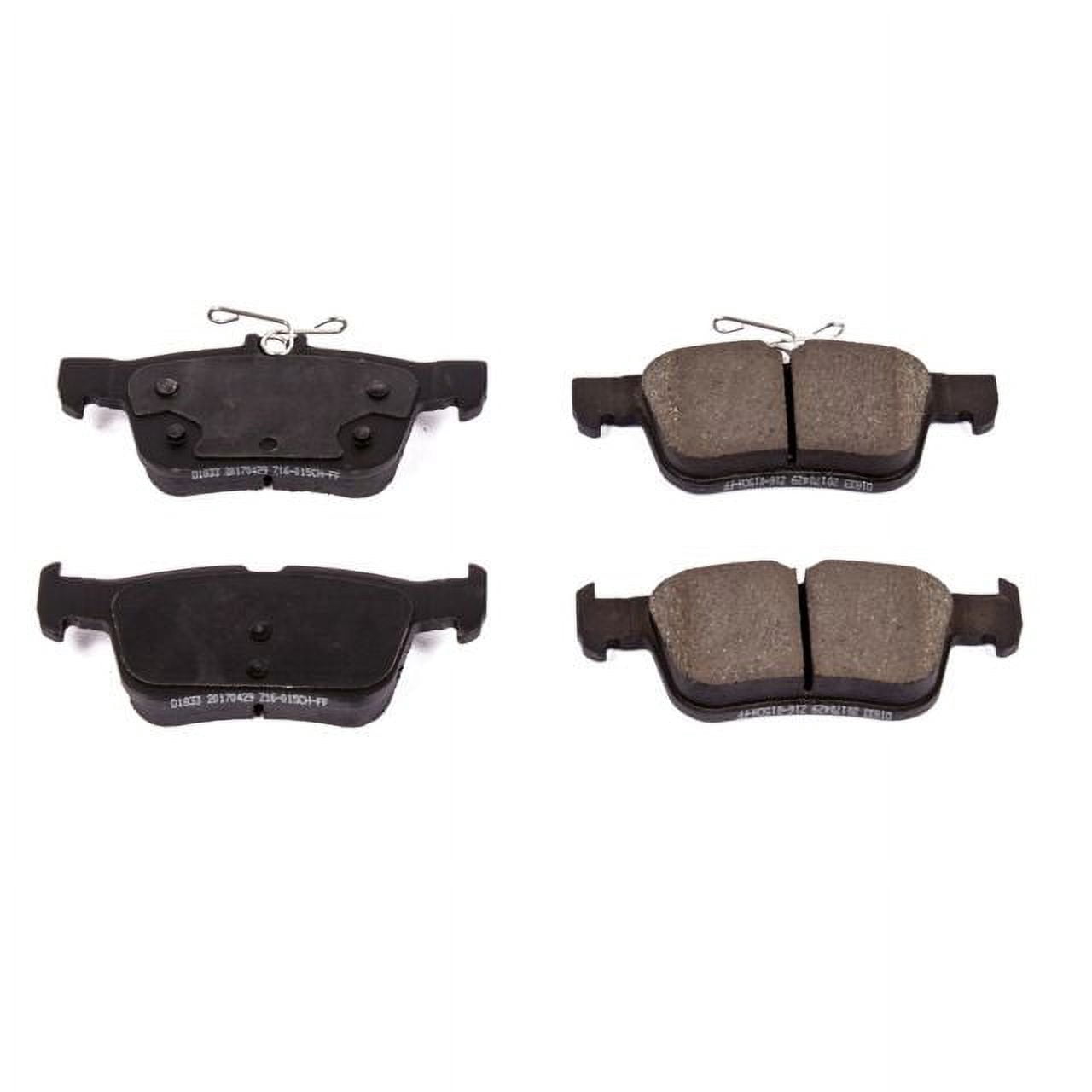 Disc Brake Pad Set Fits select: 2017-2020 FORD ESCAPE, 2017-2020 FORD FUSION