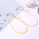 thumbnail image 3 of Collar de perlas de moda nacional collar de perlas de mijo de colores cadena de clavícula de playa de verano collar corto de estilo bohemio joyas de pareja regalo de San Valentín, 3 of 5