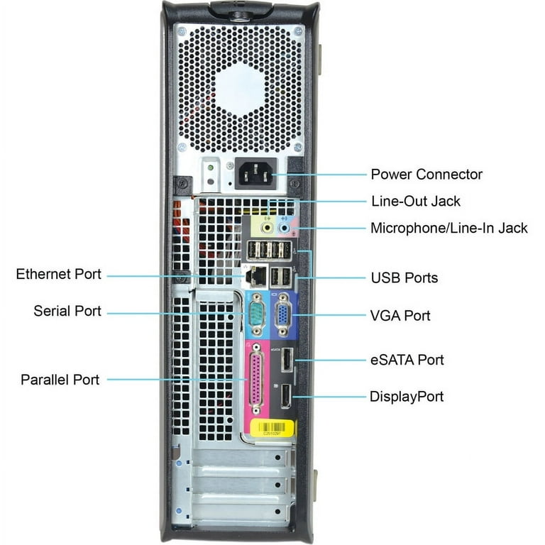 Dell Optiplex 760 Desktop PC, Intel Core 2 Duo, 4GB Memory, 250GB