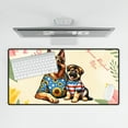 thumbnail image 4 of Happy Mother's Day Proud German Shepherd Mom Gsd Desk Mat Full Keyboard Mouse Pad Alsatian Dog Lover Gifts Large Mousepad - 03003, 4 of 5