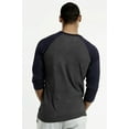 thumbnail image 4 of 3 Packs of Top Pro Men's 3/4 Sleeve Crew Neck Raglan Jersey Baseball Tee Shirts, 4 of 4