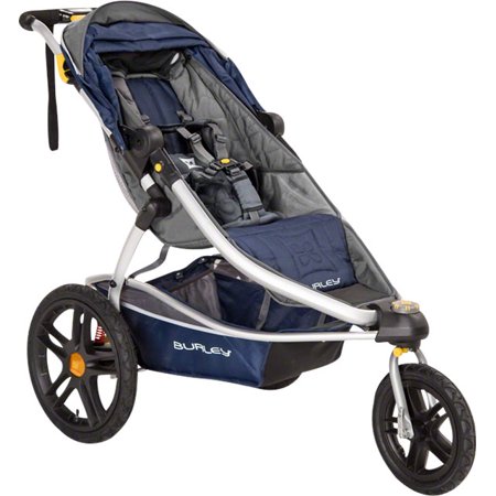 Burley Solstice Jogging Stroller, Navy/Grey