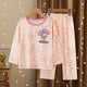 thumbnail image 3 of Pijama infantil de Anime Sanrios Kuromi Hello Kitty Melody Cinnamoroll Dibujos animados Kawaii Niño Niña Pantalones de manga larga Ropa de casa de verano, 3 of 5