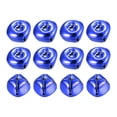 thumbnail image 1 of Cascabeles, 3/4(20mm) 12uds Pequeñas Campanas para Artesanías Bricolaje Navidad, Vacaciones Decoración, Musical Fiesta, Hogar, Festival, Boda, Oscuro Azul, 1 of 5