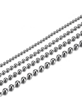 925 Sterling Silver 2.5mm Round Snake Chain – Oliver & Navy