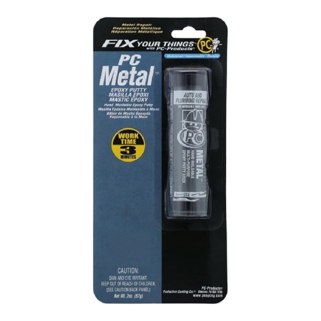 Masilla epoxídica para PC Products PC-Metal 57 g, gris oscuro