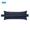 thumbnail image 3 of Uxcell Outdoor Chaise Pillows, Waterproof Resistant with Adjustable Elastic Strap for Chair, 2 Pack Dark Blue, 3 of 7