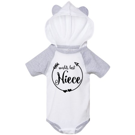 

Inktastic World s Best Niece Gift Baby Girl Bodysuit