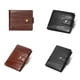 thumbnail image 4 of Monedero Sonducket Cartera de cuero de moda tarjetero Bolsa de efectivo color café vertical, 4 of 6