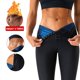 thumbnail image 3 of 1 Pantalones Deportivos para Mujer, Leggings Deportivos Negros De Cintura Alta, Pantalones Cortos para Acelerar La Sudación, Levantar Glúteos, Obtener Un Vientre Plano, Anticelulítico, para Adelgazar, Fitness, Correr, Yoga Rojo Verde, 3 of 5